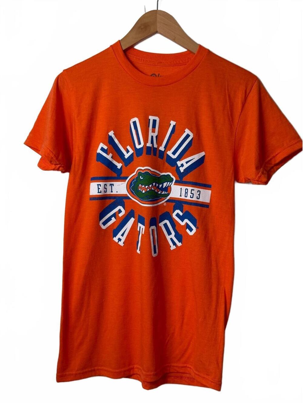 Blue 84 Florida Gators Graphic T Shirt Orange Size S